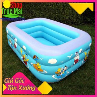 bể bơi phao Hồ bơi Xia Le SL-C015 3 Tầng đáy Masage cho bé vui chơi thư giản, Bể bơi trong nhà cho bé - CHỢ LỚN GIÁ SỈ giá sỉ