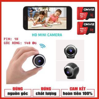 Camera WIFI KM01 HD1080P, Góc siêu rộng 140 độ, Hình ảnh siêu nét, phát hiện chuyển động, quan sát gia đình tiện lợi giá sỉ