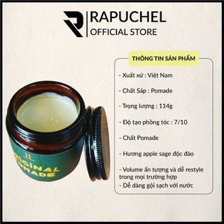 Sáp vuốt tóc nam Original Pomade chính hãng thơm giữ nếp Rapuchel Store