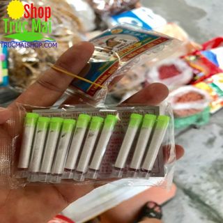 Bột thơm Vani hay Vanillin hop 100 ống