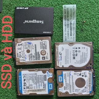 Ổ cứng SSD HDD 500gb 750gb 160Gb 1000gb SSD 120gb 128Gb hàng kho tháo máy bảo hành 6 tháng
