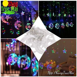 BỘ ĐÈN NHÁY TRĂNG SAO LẤP LÁNH ĐẦY THƠ MỘNG giá sỉ