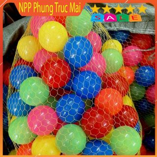 [Mã LIFE20KALL giảm 10% đơn 50K] Đồ chơi cho bé Set 2 quả bóng nhựa mềm nhiều màu sắc hàng Việt Nam cho bé chơi