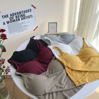 Áo bra đan chéo - Áo croptop hai dây đan chéo dáng ôm sành điệu