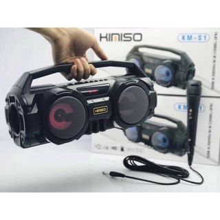 [Mã 255ELSALE giảm 7% đơn 300K] Loa Bluetooth Kimiso Km - S1 ( Tặng Kèm Mic Dây , Sẵn Trong Loa )