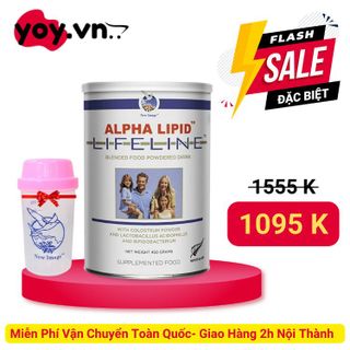 Sữa Non Alpha Lipid Lifeline Nhập Khẩu Chính Ngạch New Zealand 450g giá sỉ