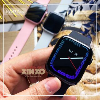 Đồng hồ thông minh Watch Seri 7 HW67 Pro Max viền thép chống trầy cao cấp
