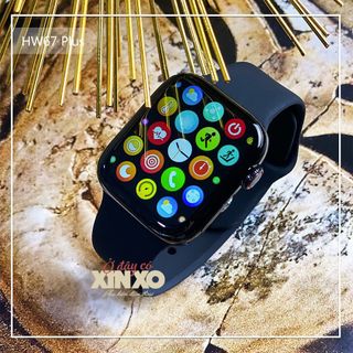 Đồng hồ thông minh Watch Seri 7 HW67 Pro Max viền thép chống trầy cao cấp