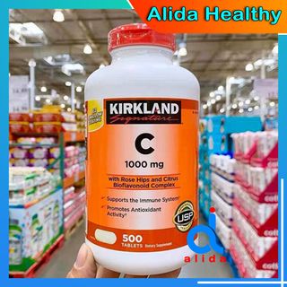VIÊN UỐNG VITAMIN C 1000MG KIRKLAND TĂNG CƯỜNG HỆ MIỄN DỊCH HỘP 500 VIÊN CỦA MỸ