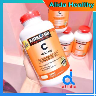 VIÊN UỐNG VITAMIN C 1000MG KIRKLAND TĂNG CƯỜNG HỆ MIỄN DỊCH HỘP 500 VIÊN CỦA MỸ