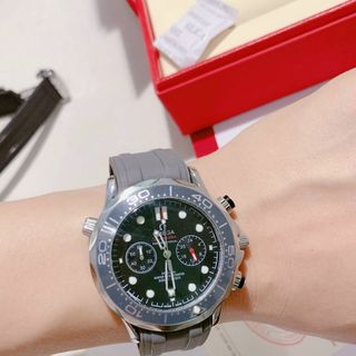 Đồng hồ day da omeegaa nam 6 kim da đẹp