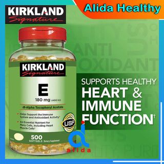 VIÊN UỐNG VITAMIN E KIRKLAND SIGNATURE 400IU GIÚP ĐẸP DA, CHỐNG LÃO HÓA CỦA MỸ giá sỉ