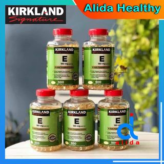 VIÊN UỐNG VITAMIN E KIRKLAND SIGNATURE 400IU GIÚP ĐẸP DA, CHỐNG LÃO HÓA CỦA MỸ
