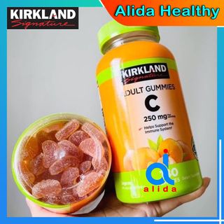 KẸO C TĂNG ĐỀ KHÁNG 250MG ADULTS GUMMIES KIRKLAND CỦA MỸ
