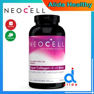 VIÊN UỐNG BỔ SUNG COLLAGEN DA MÓNG TÓC NEOCELL SUPER COLLAGEN+C 360 VIÊN CỦA MỸ