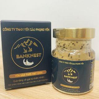 SET 6 HŨ YẾN SÀO TƯƠI CHƯNG HẠT CHIA BANKNEST - 100% YẾN SÀO CAO CẤP - KHÔNG CHẤT BẢO QUẢN giá sỉ