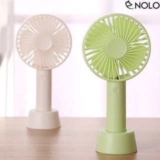 Quạt Cầm Tay Mini 4 Cánh Pin Sạc SS2 N9 Có Đế Để Bàn