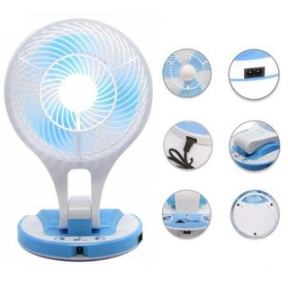 Quạt 3 Cánh Jr-5580 Siêu Mát 2 Cấp Độ - Có Đèn Cực Sáng 2 Cấp Độ