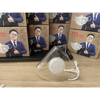 Khẩu Trang Nhựa Dẻo Trong Suốt TTL999 Thời Trang Đa Năng Chống Dịch [HÌNH TỰ CHỤP-HÀNG SẴN]