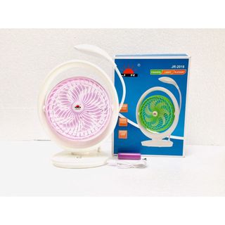 Quạt Để Bàn Jr-2018 Có Đèn Led Tiện Lợi