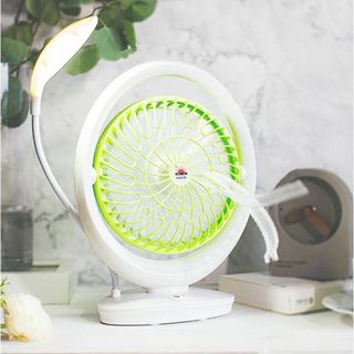 Quạt Để Bàn Jr-2018 Có Đèn Led Tiện Lợi