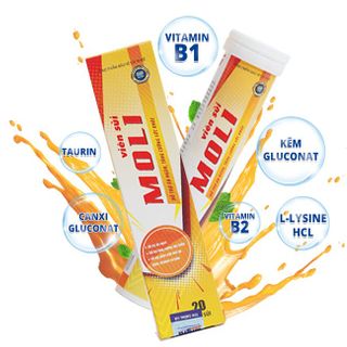 Viên sủi tăng cân Moli