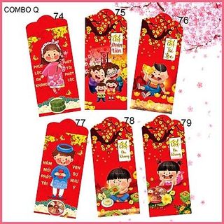 Xấp 10 Bao Lì Xì Tết Nguyên Đán 2022 Nhâm Dần May Mắn Sang Trọng Nhiều Màu Sắc Đẹp Mẫu Ngẫu Nhiên