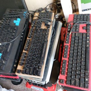 Old keyboard - Bàn phím cũ cao cấp xịn có dây cổng usb nhiều hãng giao ngẫu nhiên giá sỉ