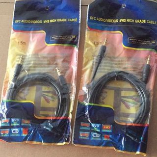 [Mã ELHACE giảm 4% đơn 300K] Cáp audio jack 3.5 2 đầu mới
