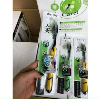 Bàn chải đánh răng Bossi Than tre Hàn quốc Chính hãng