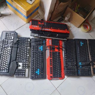 Bàn phím gaming cao cấp phòng game thanh lý sử dụng ok