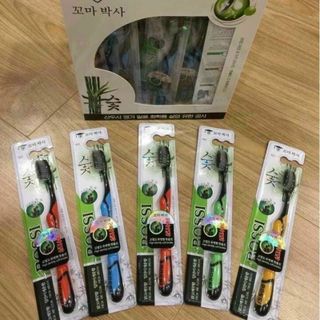 Bàn chải đánh răng Bossi Than tre Hàn quốc Chính hãng