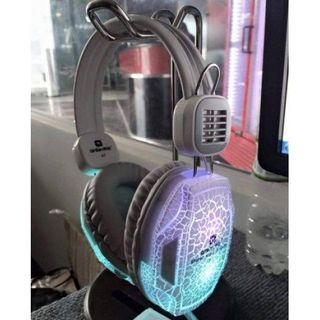 Tai nghe Siêu Trâu Qinlian A7 dây dù bọc Silicon cực chắc, đèn Led đổi màu, Headphone có mic a7 PD0060