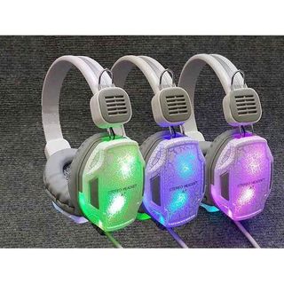 Tai nghe Siêu Trâu Qinlian A7 dây dù bọc Silicon cực chắc, đèn Led đổi màu, Headphone có mic a7 PD0060