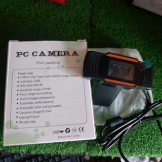 Webcam online dùng cho máy tính bàn, laptop PC Camera 480P tích hợp mic