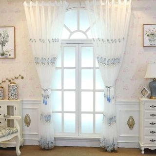Màn cửa hình hoa 1mx2.5m