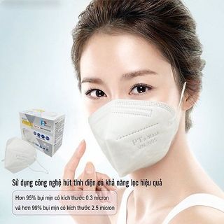 Hộp 10 Cái Khẩu Trang 5 Lớp Chống Khuẩn N95 Chính Hãng Mẫu Mới