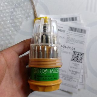 Bộ tua vít 31 chi tiết chính hãng king master mới full box - Tua vit đa năng