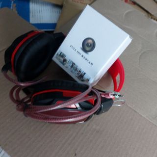 [Mã ELHACE giảm 4% đơn 300K] Combo phụ kiện học online - Webcam + Tai nghe tích hợp mic học tập zoom, học tại nhà