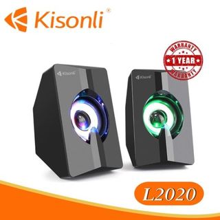 [Mã ELHACE giảm 4% đơn 300K] Loa Mini 2.0 Kisonli L 1020 Chính Hãng Dùng Cho Máy Tính PC Laptop