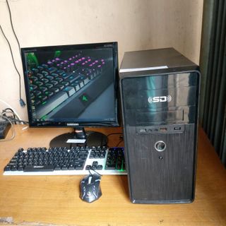 [Mã 255ELSALE giảm 7% đơn 300K] MÁY BÀN CPU+MÀN HÌNH+BÀN PHÍM+CHUỘT+DÂY KẾT NỐI+10M DÂY CÁP MẠNG (Hình minh họa)