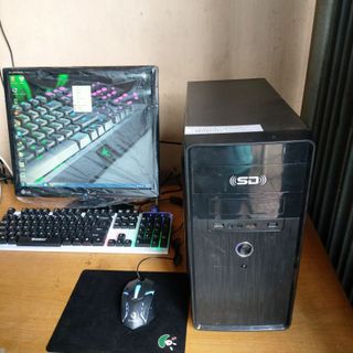 [Mã 255ELSALE giảm 7% đơn 300K] MÁY BÀN CPU+MÀN HÌNH+BÀN PHÍM+CHUỘT+DÂY KẾT NỐI+10M DÂY CÁP MẠNG (Hình minh họa)