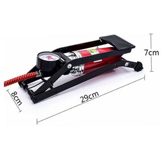 Dụng Cụ Bơm Xe Ô Tô, Xe Máy, Xe Đạp - Bơm Xe 1 Ống Cn 200 Full Box Auto Car Nhỏ Gọn Tiện Ích
