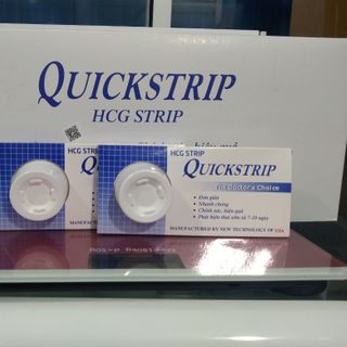 QUE THỬ THAI QUICKSTRIP ĐƠN GIẢN CHÍNH XÁC. Hộp 24 que