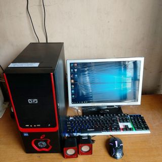 Máy tính bàn có kết nối internet Wifi win 10 ram 4gb màn hình 17inch tặng kèm bàn phím chuột - giao mẫu ngẫu nhiên