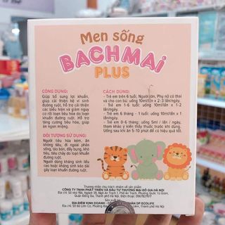 Men sống bạch mai plus