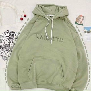 Áo hoodie tay phồng cánh dơi chất nỉ bông