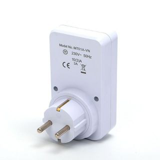 Ổ CẮM HẸN GIỜ LẬP TRÌNH CƠ MT01A-VN 24 HOURS TIMER LOẠI TỐT SIÊU BỀN CHÂN CẮM EU TIỆN LỢI