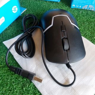 Chuột chuyên game xịn có led chuyển đổi màu chính hãng HP M100 có dây cổng usb kho thanh lý