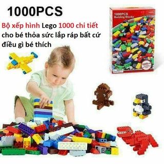 BỘ XẾP HÌNH LEGO 1000 CHI TIẾT MẪU MỚI giá sỉ